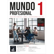 Mundo profesional 1 (A1-A2): Édition hybride – Campus Difusión – Livre de l’élève (12 mois)