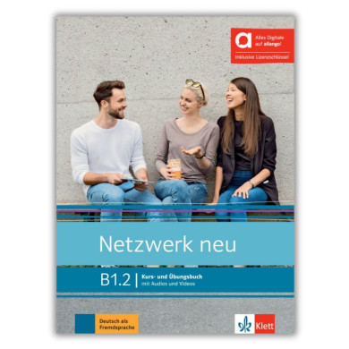 Netzwerk neu B1.2: Livre de l’élève/cahier d’exercices (avec Allango)