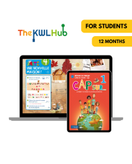 Cap sur... 1: Livre numérique The KWL Hub (12 mois) – Élève
