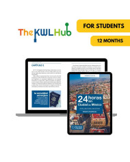 24 horas en Barcelona: Livre numérique The KWL Hub (12 mois) – Élève