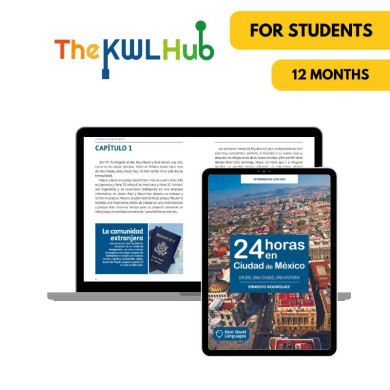 24 horas en Ciudad de México: 12-Month The KWL Hub for Students