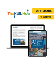 24 horas en Barcelona: Livre numérique The KWL Hub (12 mois) – Élève
