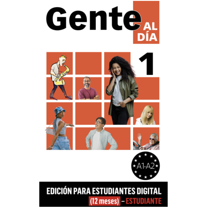 Gente al día 1: Livre numérique Campus Difusión (12 mois) – Élève (livre de l’élève)