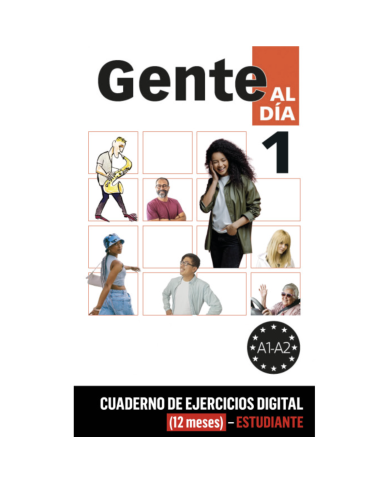 Gente al día 1: Livre numérique Campus Difusión (12 mois) – Élève (cahier d’exercices)