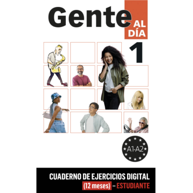 Gente al día 1: Livre numérique Campus Difusión (12 mois) – Élève (cahier d’exercices)