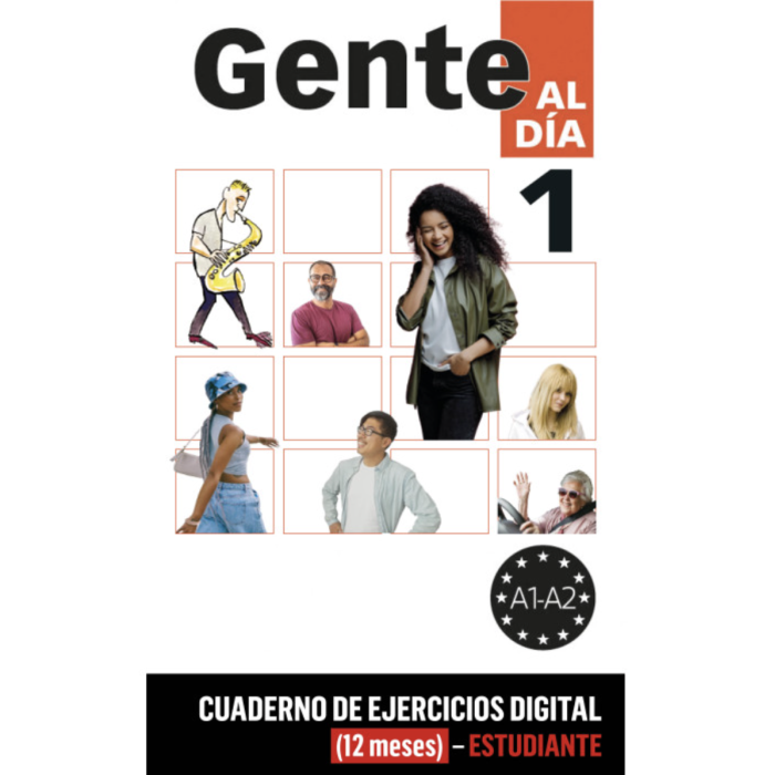 Gente al día 1: Livre numérique Campus Difusión (12 mois) – Élève (cahier d’exercices)