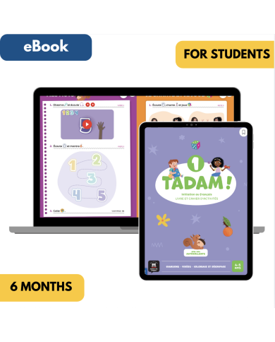 Tadam! 1: 6-Month The KWL Hub for Students (eBook)