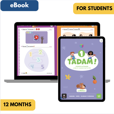 Tadam! 1: 12-Month The KWL Hub for Students (eBook)