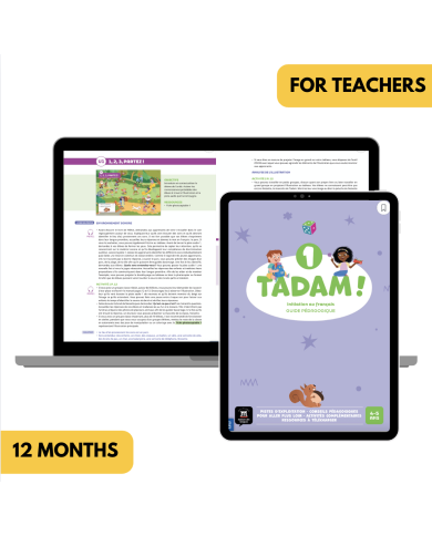 Tadam! 1: 12-Month The KWL Hub for Teachers