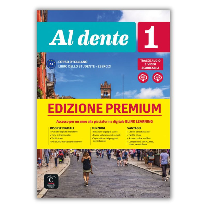 Al Dente 1: Édition hybride – BlinkLearning – Livre de l’élève (12 mois)