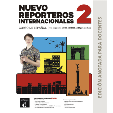 copy of Nuevo Reporteros internacionales 1: 12-Month Student Bundle (Campus Difusión)