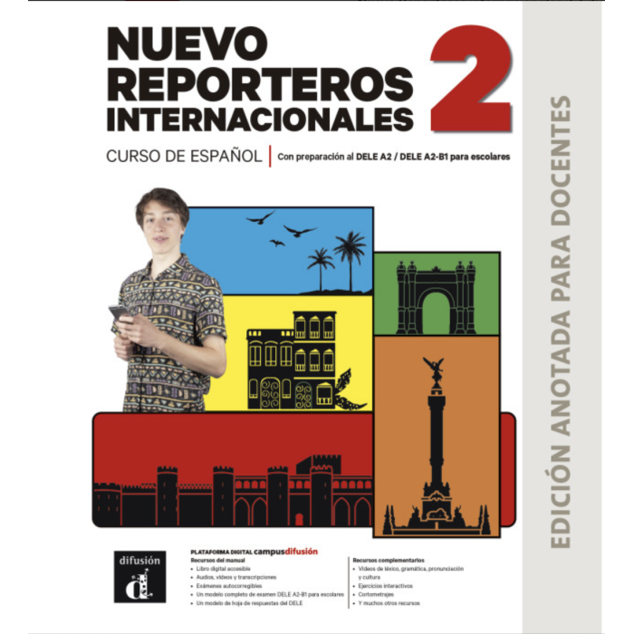 Nuevo Reporteros internacionales 2: Guide pédagogique