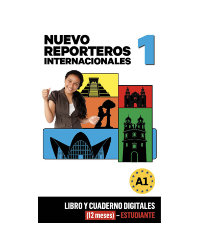 Nuevo Reporteros internacionales 1: Livre numérique Campus Difusión (12 mois) – Élève
