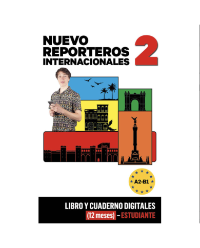 Nuevo Reporteros internacionales 2: Livre numérique Campus Difusión (12 mois) – Élève