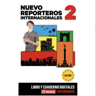 Nuevo Reporteros internacionales 2: Livre numérique Campus Difusión (12 mois) – Élève