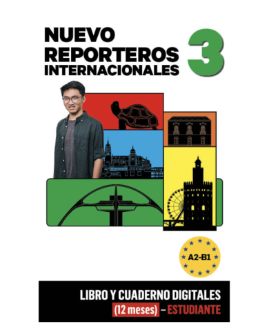 Nuevo Reporteros internacionales 3: Livre numérique Campus Difusión (12 mois) – Élève