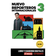 Nuevo Reporteros internacionales 3: Livre numérique Campus Difusión (12 mois) – Élève