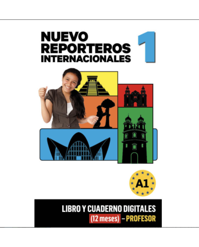 Nuevo Reporteros internacionales 1: Livre numérique Campus Difusión (12 mois) – Professeur