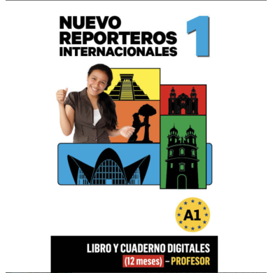Nuevo Reporteros internacionales 1: Livre numérique Campus Difusión (12 mois) – Professeur