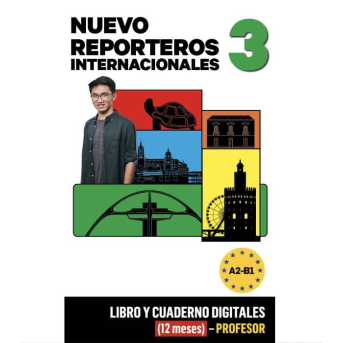 Nuevo Reporteros internacionales 3: Livre numérique Campus Difusión (12 mois) – Professeur