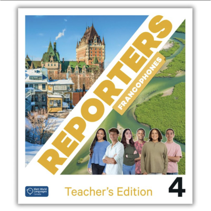 Reporters francophones 4: Guide pédagogique
