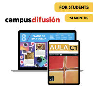 Aula C1: Livre numérique Campus Difusión (24 mois) – Élève