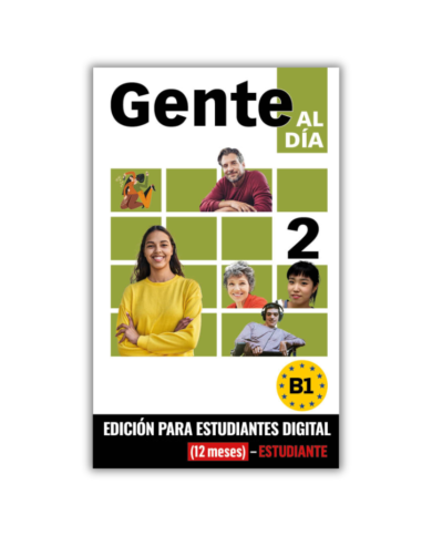 Gente al día 2: 12-Month Campus Difusión for Students (Textbook)