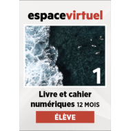 Défi actuel 1: Livre numérique Espace Virtuel (12 mois) – Élève