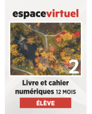 Défi actuel 3: Livre numérique Espace Virtuel (12 mois) – Professeur