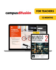 Mundo profesional 2: Livre numérique Campus Difusión (12 mois) – Élève