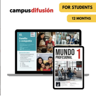 Mundo profesional 1: Livre numérique Campus Difusión (12 mois) – Élève