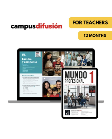 Mundo profesional 1: Livre numérique Campus Difusión (12 mois) – Professeur