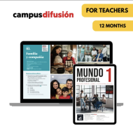 Mundo profesional 1: Livre numérique Campus Difusión (12 mois) – Professeur