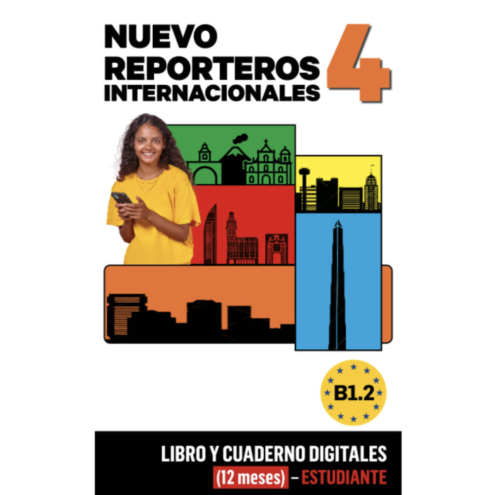 Nuevo Reporteros internacionales 4: Livre numérique Campus Difusión (12 mois) – Élève