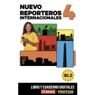 Nuevo Reporteros internacionales 4: Livre numérique Campus Difusión (12 mois) – Professeur