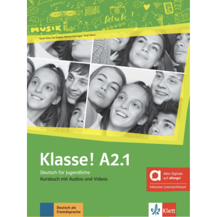 Klasse! A2.1: Livre de l’élève (avec Allango)