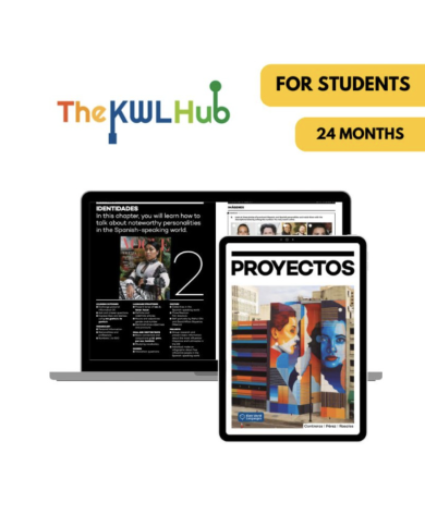 Proyectos (Complete Series 1&2): 24-Month The KWL Hub for Students