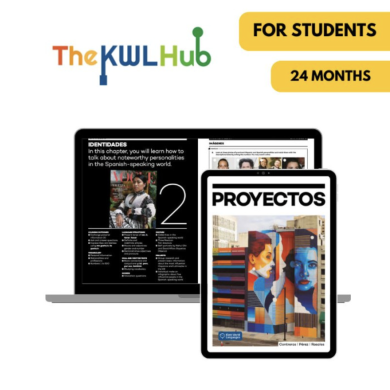 Proyectos (Complete Series 1&2): 24-Month The KWL Hub for Students
